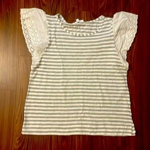 Women’s Eyelet Sleeve Top